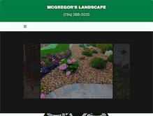 Tablet Screenshot of downriverlandscaping.com